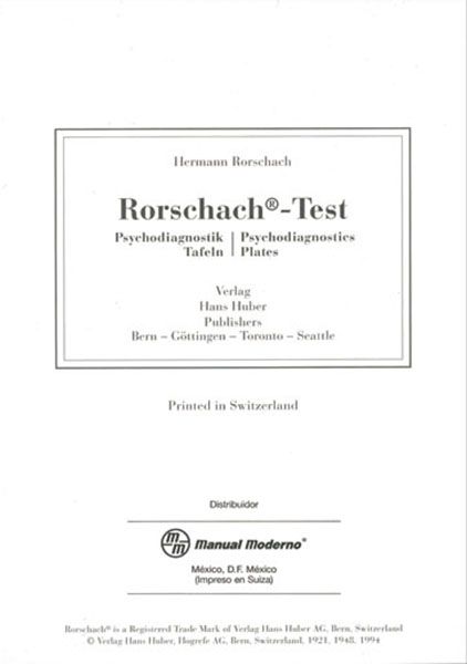 LAMINAS DE RORSCHACH