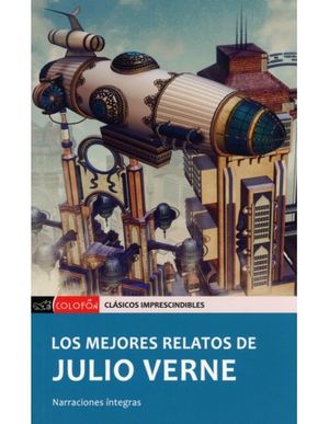 Portada de MEJORES RELATOS DE JULIO VERNE, LOS (ISBN 9788418145537)