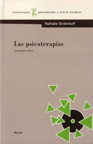 Portada de PSICOTERAPIAS, LAS (ISBN 9788425420573)