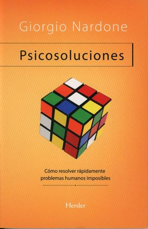 Portada de PSICOSOLUCIONES: COMO RESOLVER RAPIDAMEN (ISBN 9788425421815)