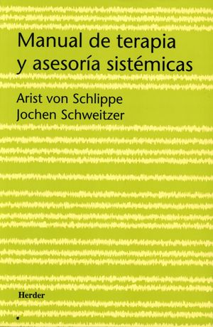 Portada de MANUAL DE TERAPIA Y ASESORIA SISTEMICAS (ISBN 9788425422799)