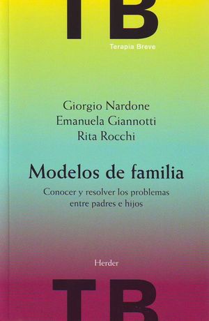Portada de MODELOS DE FAMILIA: CONOCER Y RESOLVER (ISBN 9788425423321)